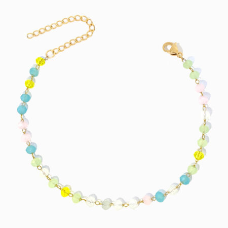 Pulseira com Cristal Mix