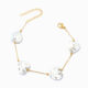 Pulseira com Pérolas Barrocas Coração