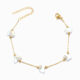 Pulseira com Pérolas Barrocas Borboleta