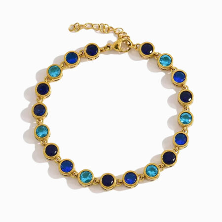 Pulseira Colorida e Zircónia